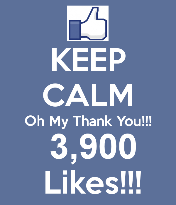 Help Us Get to 4,000 Likes